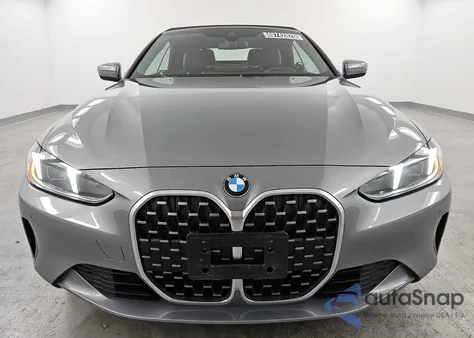 2025 BMW 430Xi из США, поврежденный, VIN WBA53DB0XSCS88979